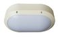 Wall Mounted Oval IP65 White Bulkhead Outdoor Light 10w 800 Lumen High Brightness nhà cung cấp